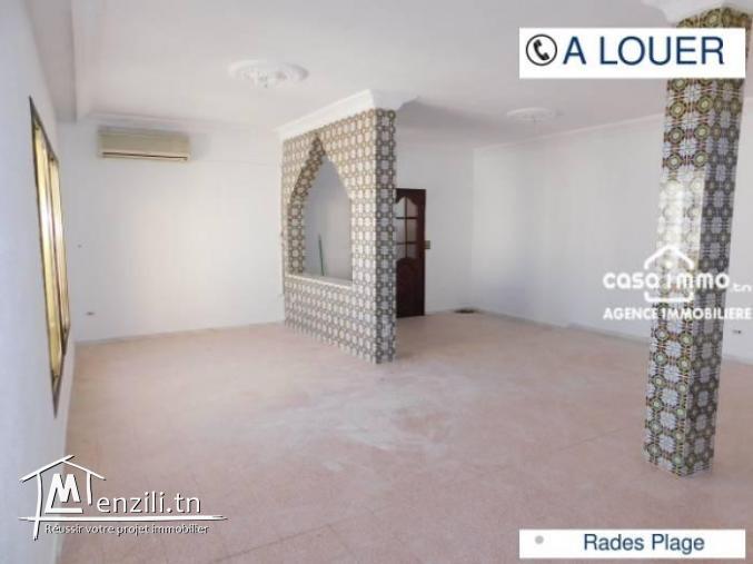 A  LOUER VILLA DE DEUX ÉTAGES S2 ET S4 A RADES PLAGE