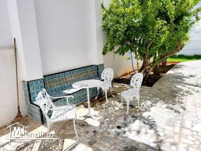 Villa S4 avec jardin à la Marsa réf 30 a