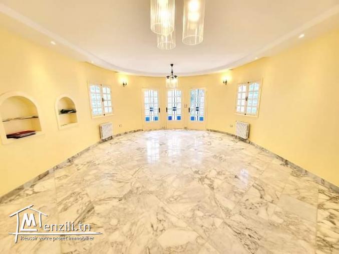 Villa S4 avec jardin à la Marsa réf 30 a