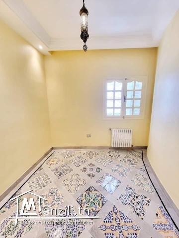 Villa S4 avec jardin à la Marsa réf 30 a