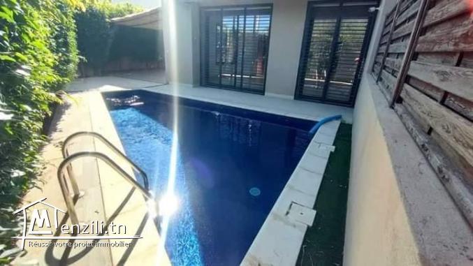 Duplex avec piscine à sidi daoued Ref8a