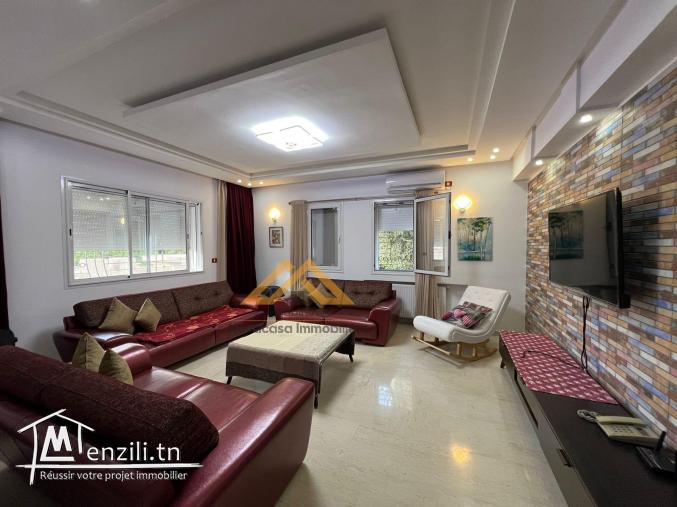 A louer appartement S+3 richement meublé