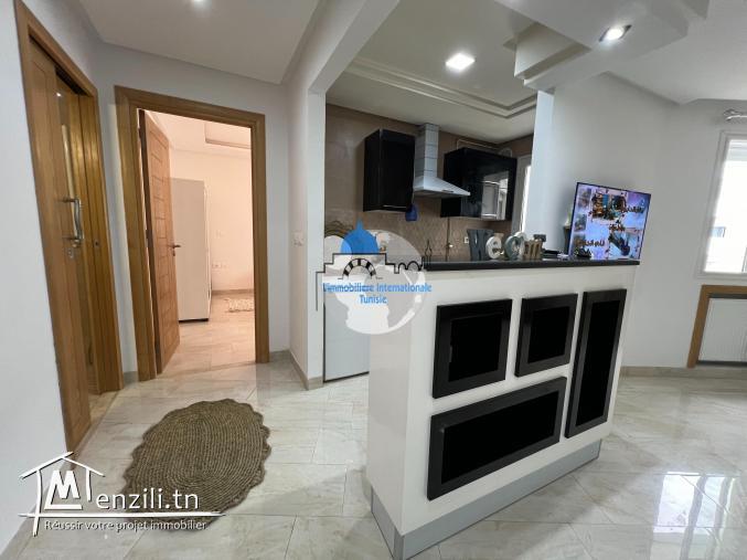 A louer une chic S1 richement meublé à Khzema