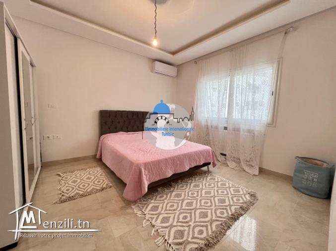 A louer une chic S1 richement meublé à Khzema