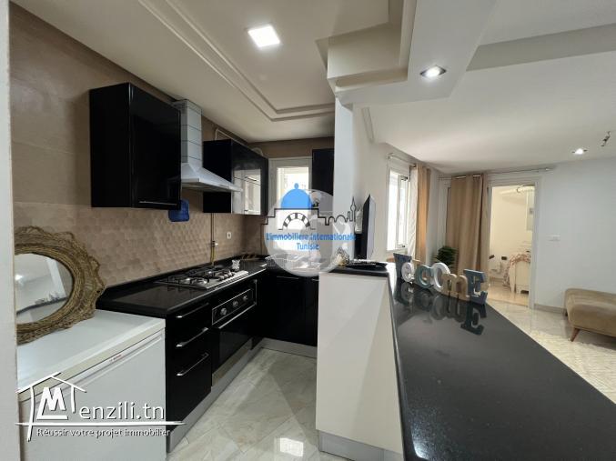 A louer une chic S1 richement meublé à Khzema