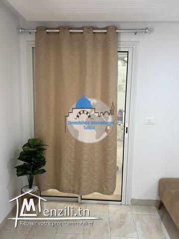 A louer une chic S1 richement meublé à Khzema