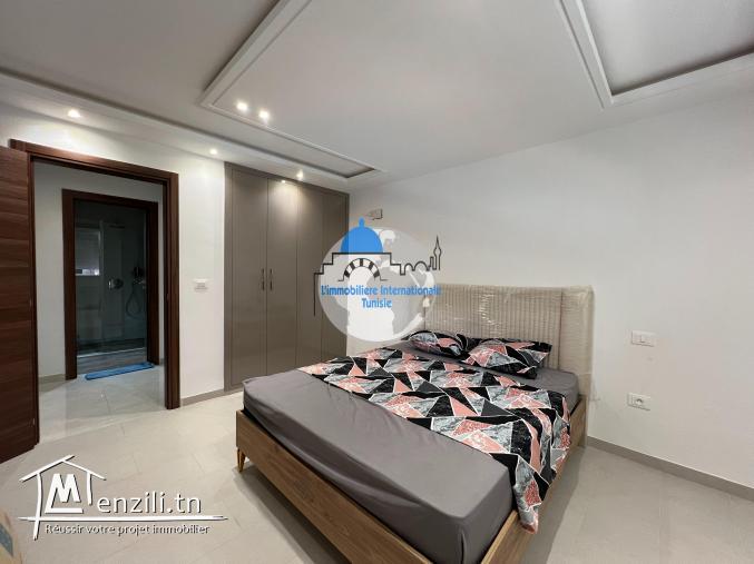 un S+1 meublé à chott mariem