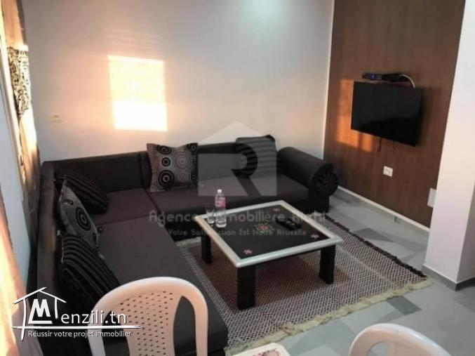 À LOUER (Annuelle) un appartement S1 meublé situé à Chatt Mariem