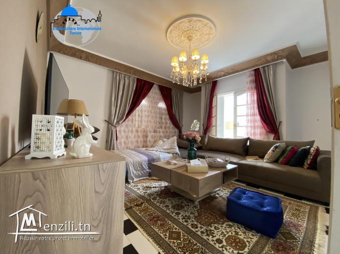 A louer un S2 meublé à Khzema