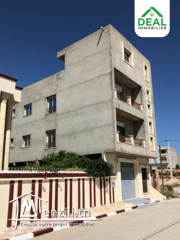 Villa et immeuble R+2 à M'saken