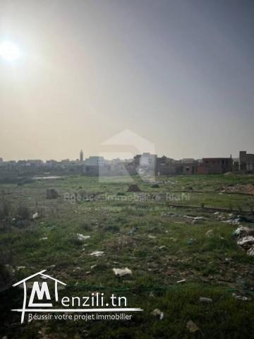 A VENDRE un terrain situé à cité Erriadh 5 prés Salle de féte mdimagh