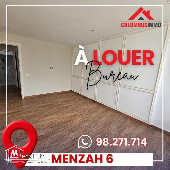 Bureau à Menzah 6
