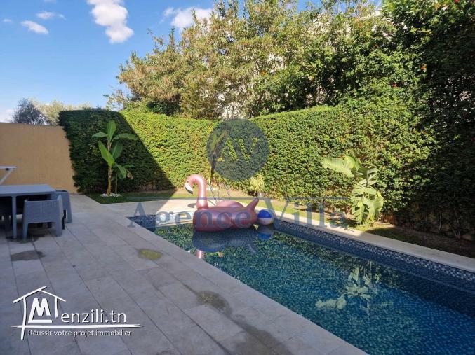 duplex avec piscine a la Soukra