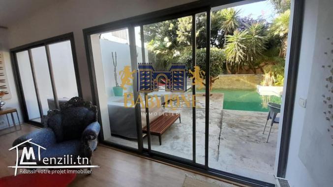 A louer une villa S3 meublée avec piscine