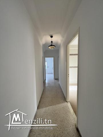 A louer un S+3 à Ain Zaghouan