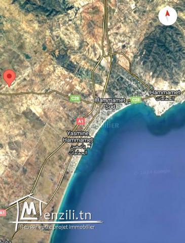 أرض صبغة سكنية للبيع في الحمامات الجنوبية 51355351