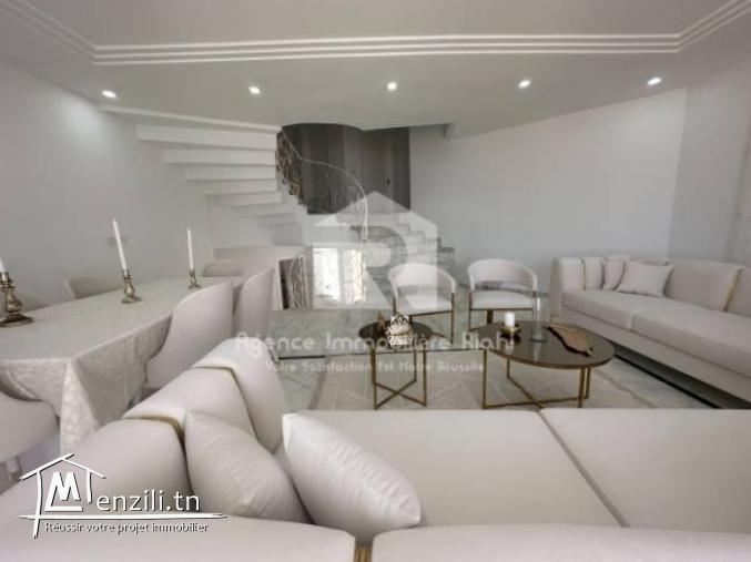 A VENDRE une villa S4 avec Piscine situé à Hergla