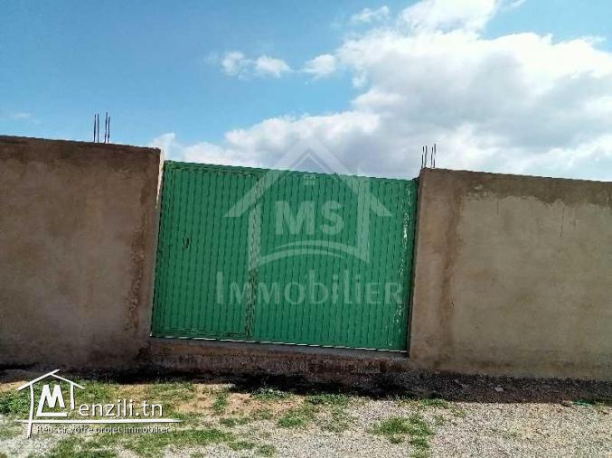 Terrain clôturé de 687 m² à vendre à 125 MD à Hammamet Sud 51355351