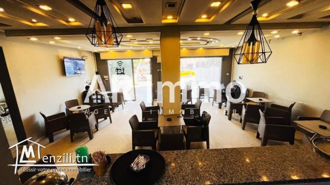 À Vendre : Fond de Commerce Salon de Thé à Tebourba