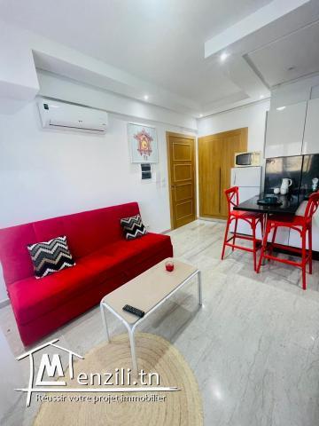 A louer S+1 meublé Riadh l'andalous