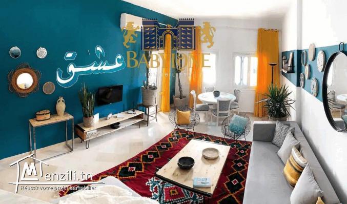 A louer un s1 meublé à la Marsa plage