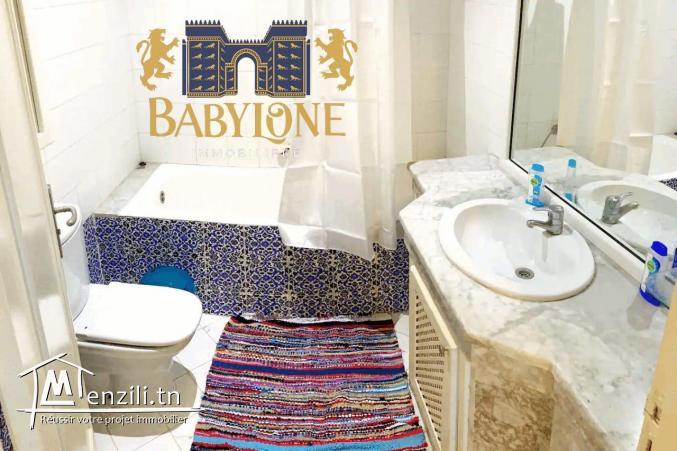 A louer un s1 meublé à la Marsa plage