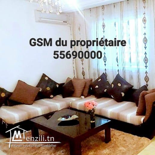 S+2 meublé proche lac2 pour étranger à l'année