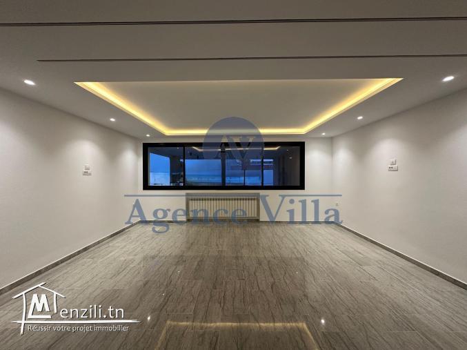 appartement  neuf s+3 vue mer carthage