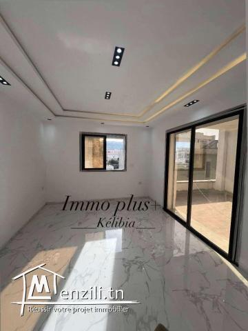 kelibia ✨Appartement (S+2) haut standing à vendre vue de la mer et le fort de Kélibia ✨
