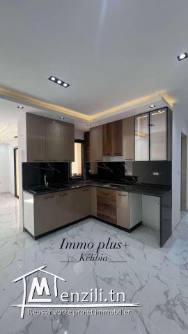 kelibia ✨Appartement (S+2) haut standing à vendre vue de la mer et le fort de Kélibia ✨