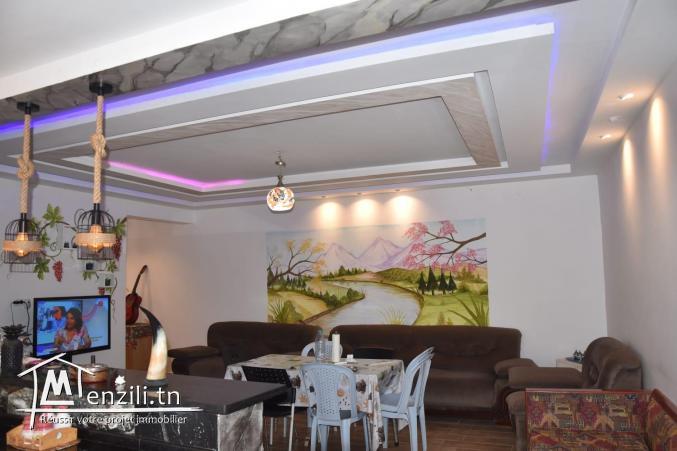 Appartement S+2 à kélibia la blanche avec titre bleu