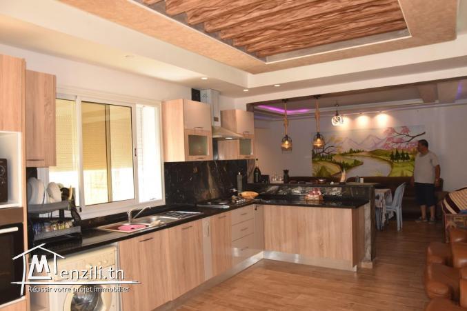 Appartement S+2 à kélibia la blanche avec titre bleu