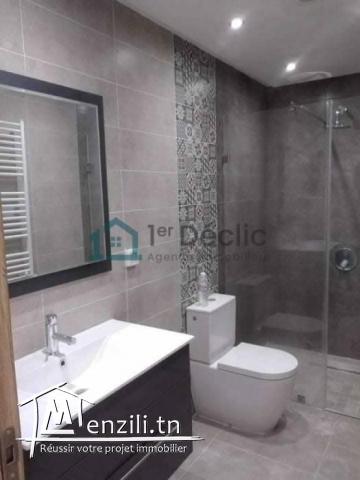 A Louer Un Etage De Villa S2 à La Marsa