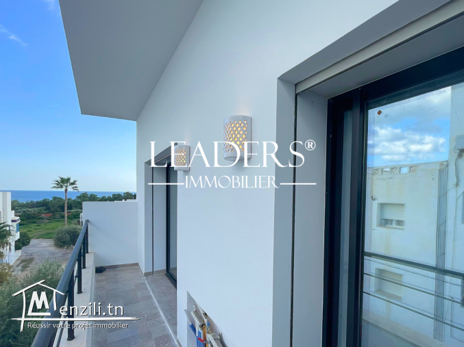 Appartement s+3 vue de mer à Hammamet nord
