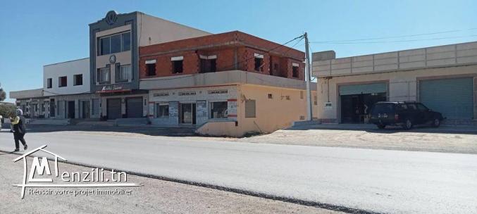 ارض للبيع في قليبية طريق تونس على الطريق الرئيسي