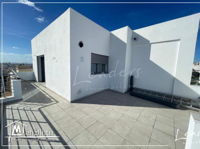 Appartement s+2 avec vue de mer à Hammamet centre