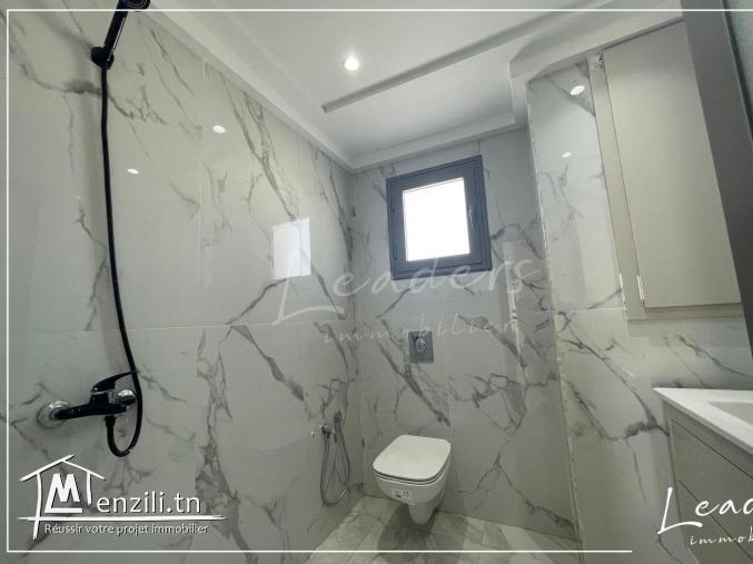 Appartement s+2 avec vue de mer à Hammamet centre