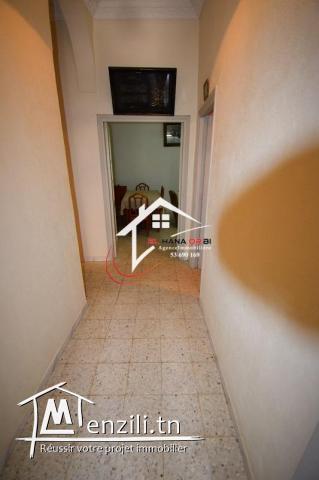 à vendre étage de villa s+2 indépendant à borj arif mahdia