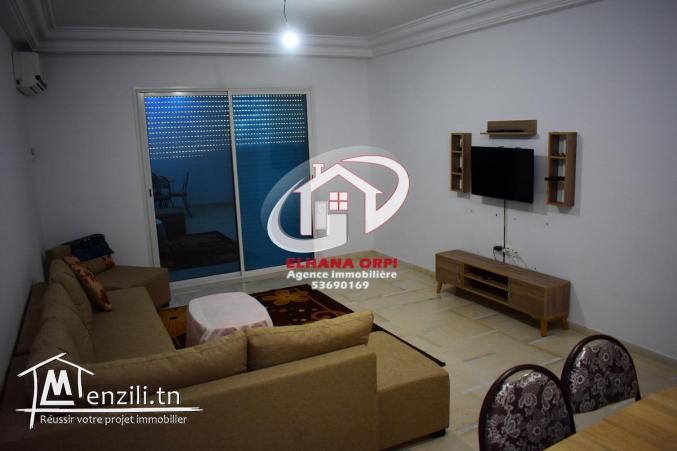 à vendre appartement s+1 vue sur mer à baghdedi plage