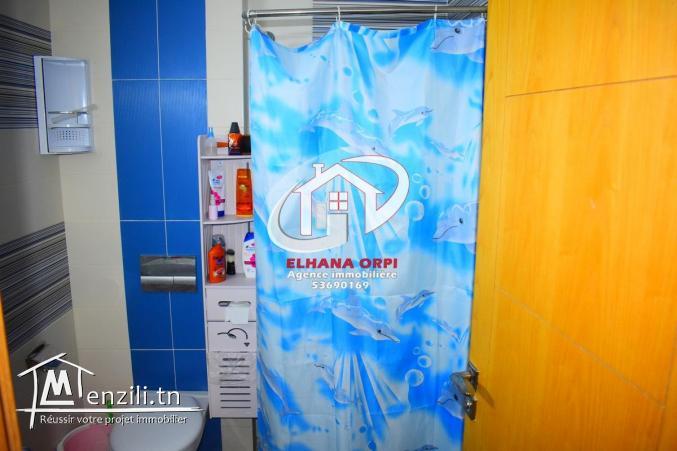 à vendre appartement s+1 vue sur mer à baghdedi plage