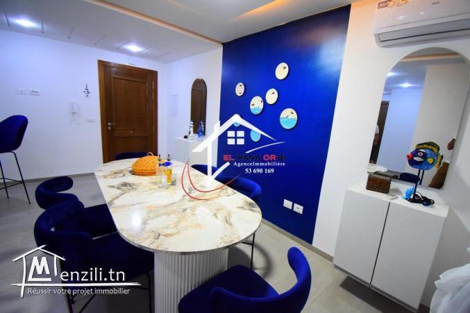 à vendre s+2 neuf et vue sur mer à baghdedi plage