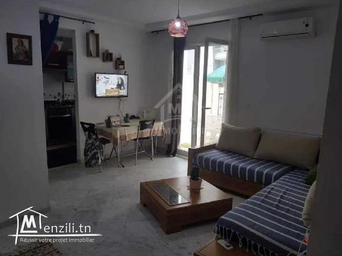 Bel appartement S+1 avec jardin à vendre à AFH Mrezga  51355351