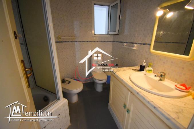 à vendre appartement s+1 vue sur mer et pied dans l’eau à corniche mahdia