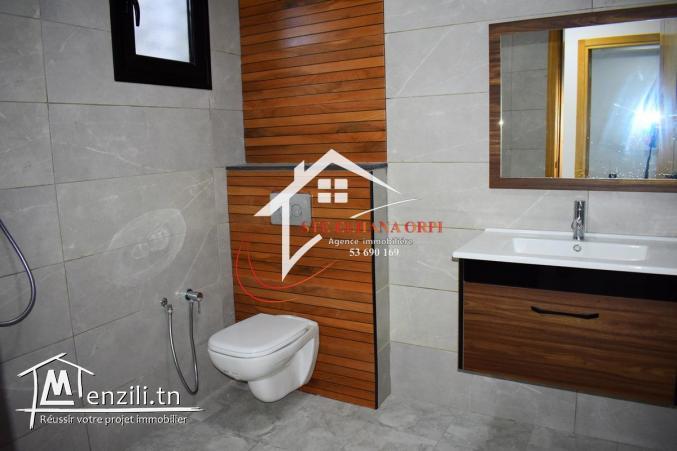 A louer appartement s+2 neuf à baghdedi pour toute l’année