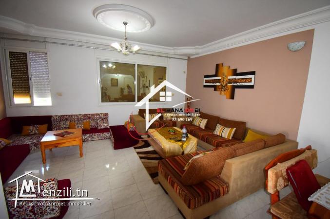 étage de villa s+3 à l’année proche de la plage