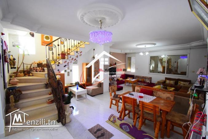 étage de villa s+3 à l’année proche de la plage