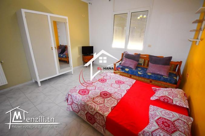 étage de villa s+3 à l’année proche de la plage