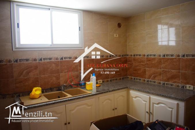 à louer appartement s+2pour toute l’année à mahdia