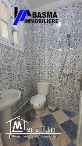 Un appartement s+2 à louer situé à khzema