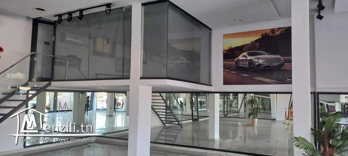 Salle d'exposition à louer